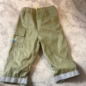 Kushies kids green pants